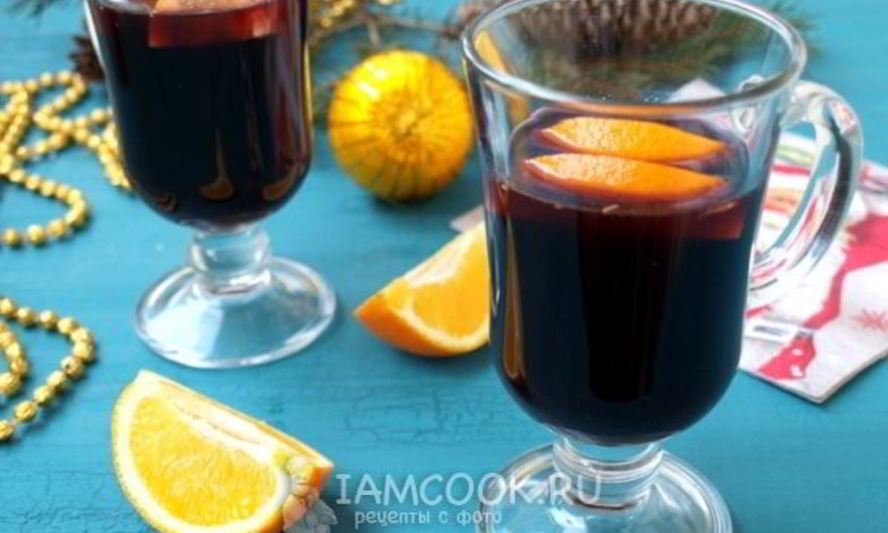 Рецепт глинтвейна с апельсином