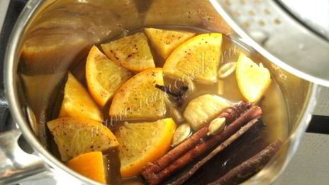 глинтвейн с апельсином