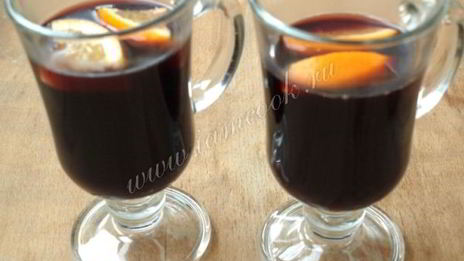 глинтвейн с апельсином