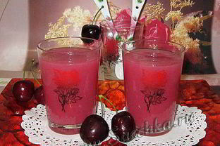 Брусничный кисель