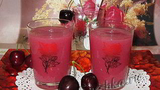 Брусничный кисель