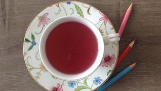 Кисель Чабрец, ревень и малина