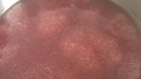 кисель чабрец, ревень и малина