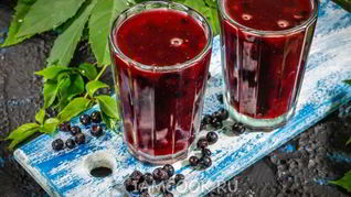 Кисель из черники