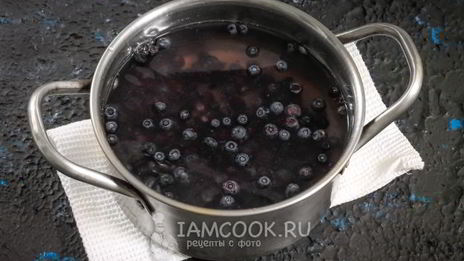 кисель из черники