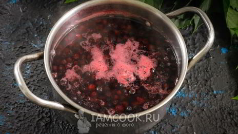 кисель из черники