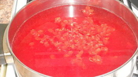 кисель из калины