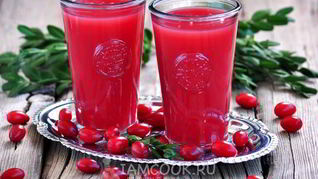 Кисель из кизила