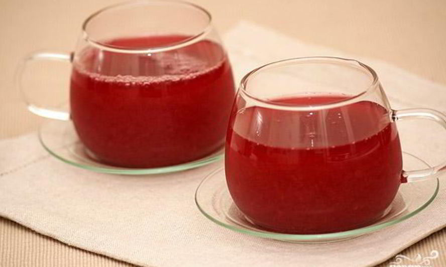 Рецепт киселя из клюквы