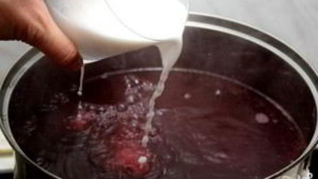 кисель из клюквы