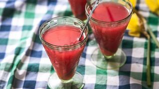 Кисель из компота и крахмала