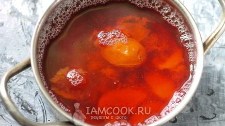 кисель из крахмала и компота