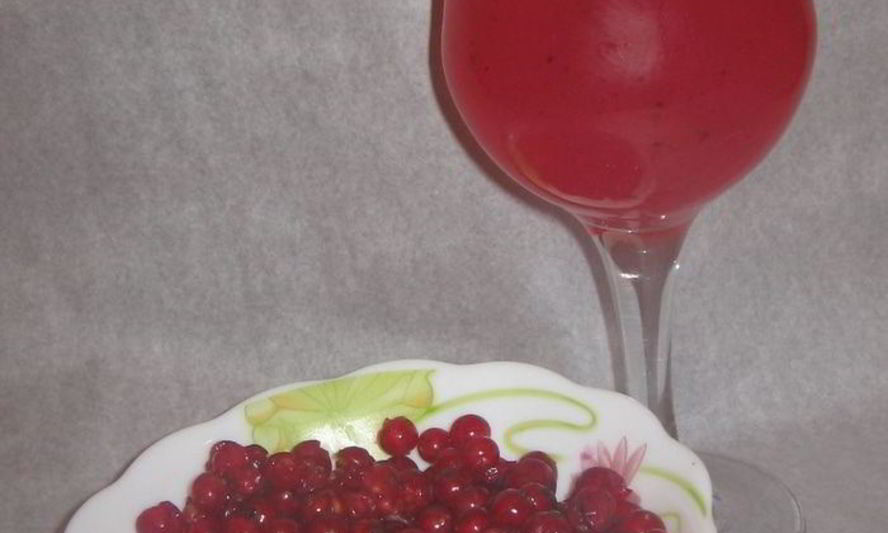 Рецепт киселя из красной смородины
