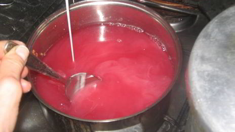 кисель из красной смородины