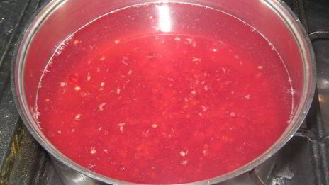 кисель из красной смородины