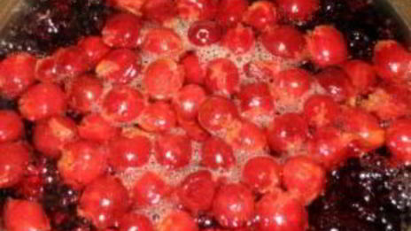 кисель из вишни