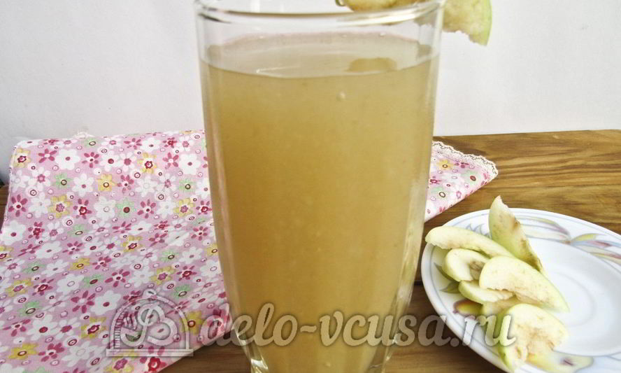 Рецепт киселя из яблок