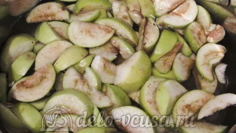 кисель из яблок