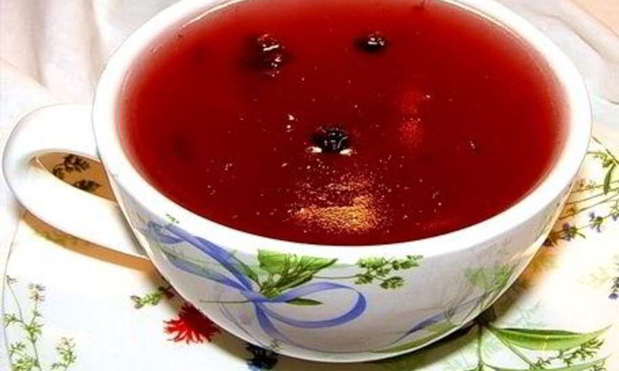 Рецепт киселя из замороженной черники