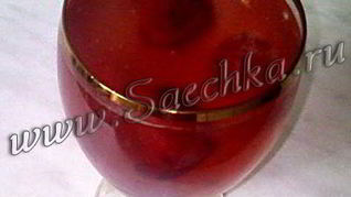 Кисель из замороженной клубники