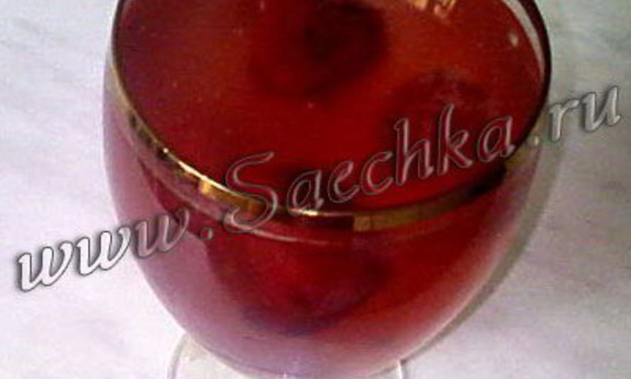 Рецепт киселя из замороженной клубники