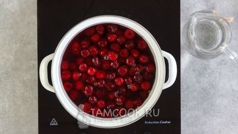 кисель из замороженной вишни