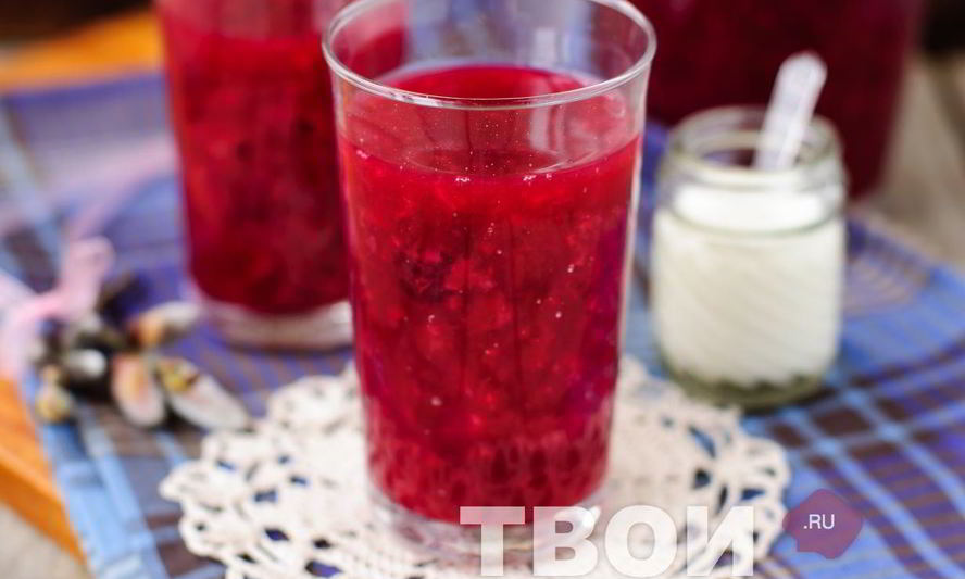 Рецепт киселя из замороженных ягод