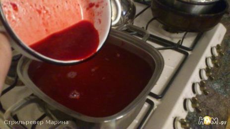 кисель клюквенный