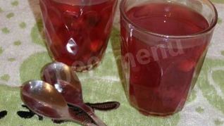 Кисель Вишенка с крахмалом