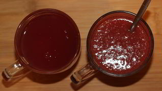 Клубничный кисель