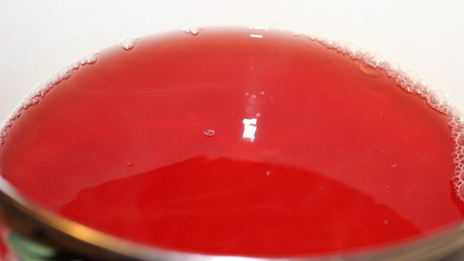 клубничный кисель