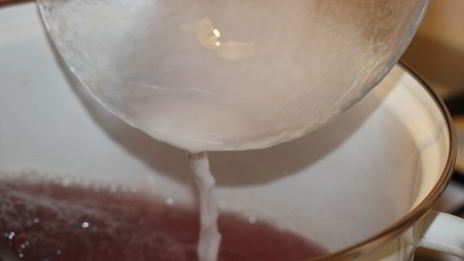 клубничный кисель