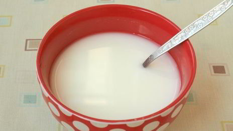 малиновый кисель с мятой