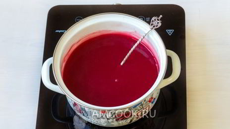 малиновый кисель