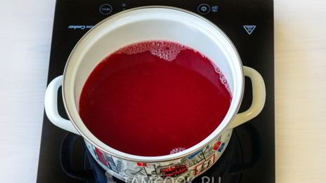 малиновый кисель