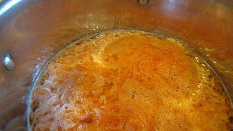 морковный кисель