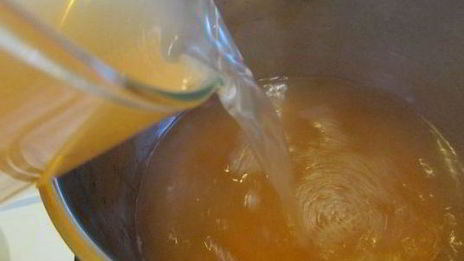 морковный кисель