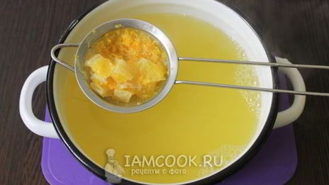 цитрусовый кисель