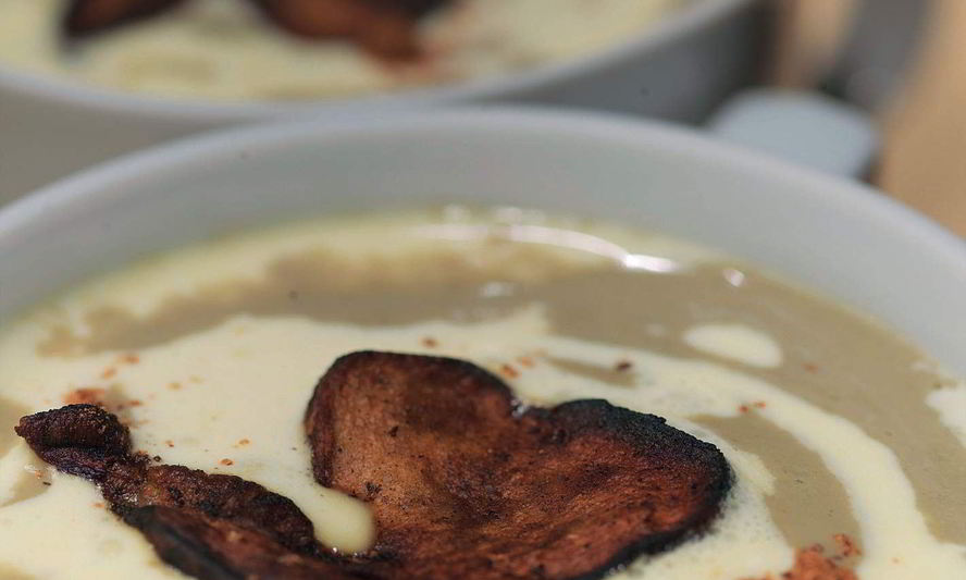 Рецепт грибного капучино