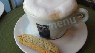 Кофе латте Малиновый трюфель