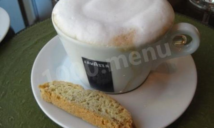 Рецепт кофе латте малиновый трюфель