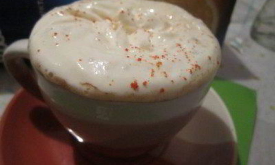 Рецепт кофе с горячей шапочкой