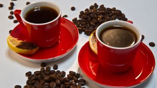 Кофе с коньяком