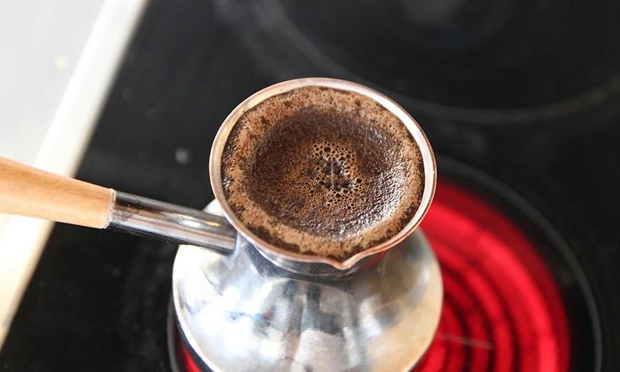 Рецепт кофе в турке на электрической плите