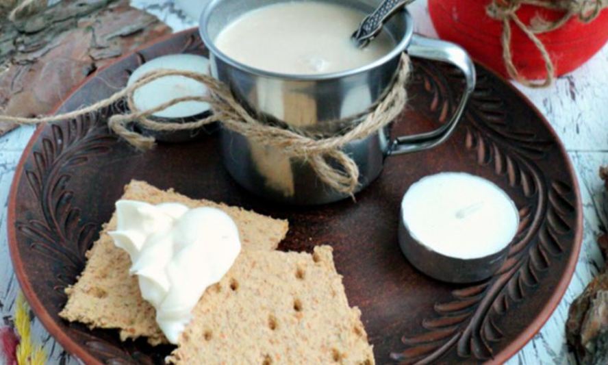 Рецепт пикантного кофе с плавленым сыром