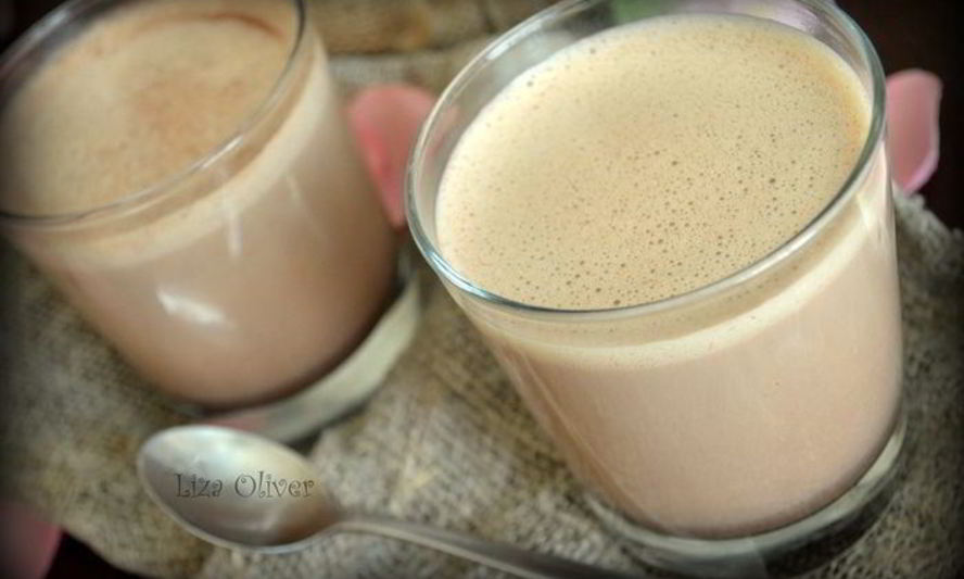 Рецепт шоколадного латте с ароматом ванили