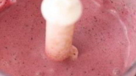 кокосовый коктейль с ягодами