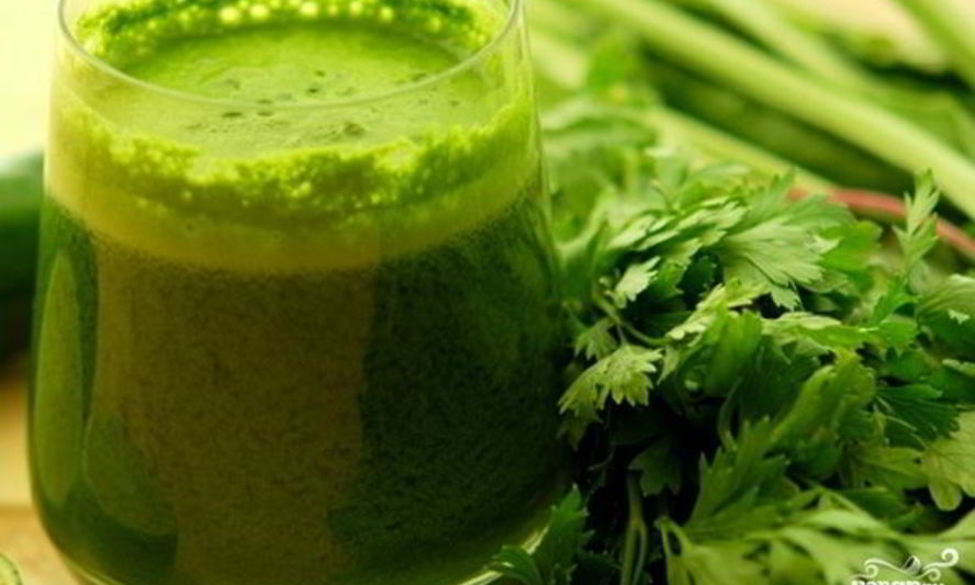 Рецепт коктейля из петрушки