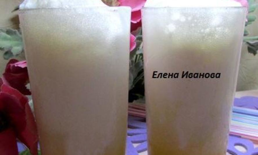 Рецепт коктейля с апельсиновым соком и мороженым