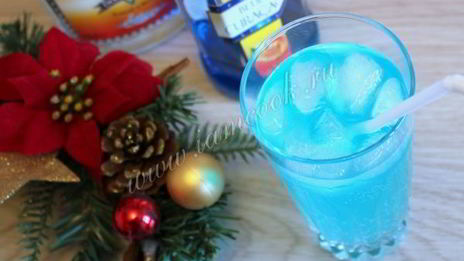 коктейль голубая лагуна